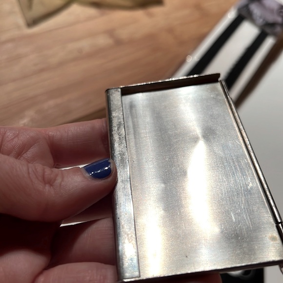 Tiffany’s Vintage Sterling Silver Business Card Holder. Used. Fair condition. - Picture 4 of 5